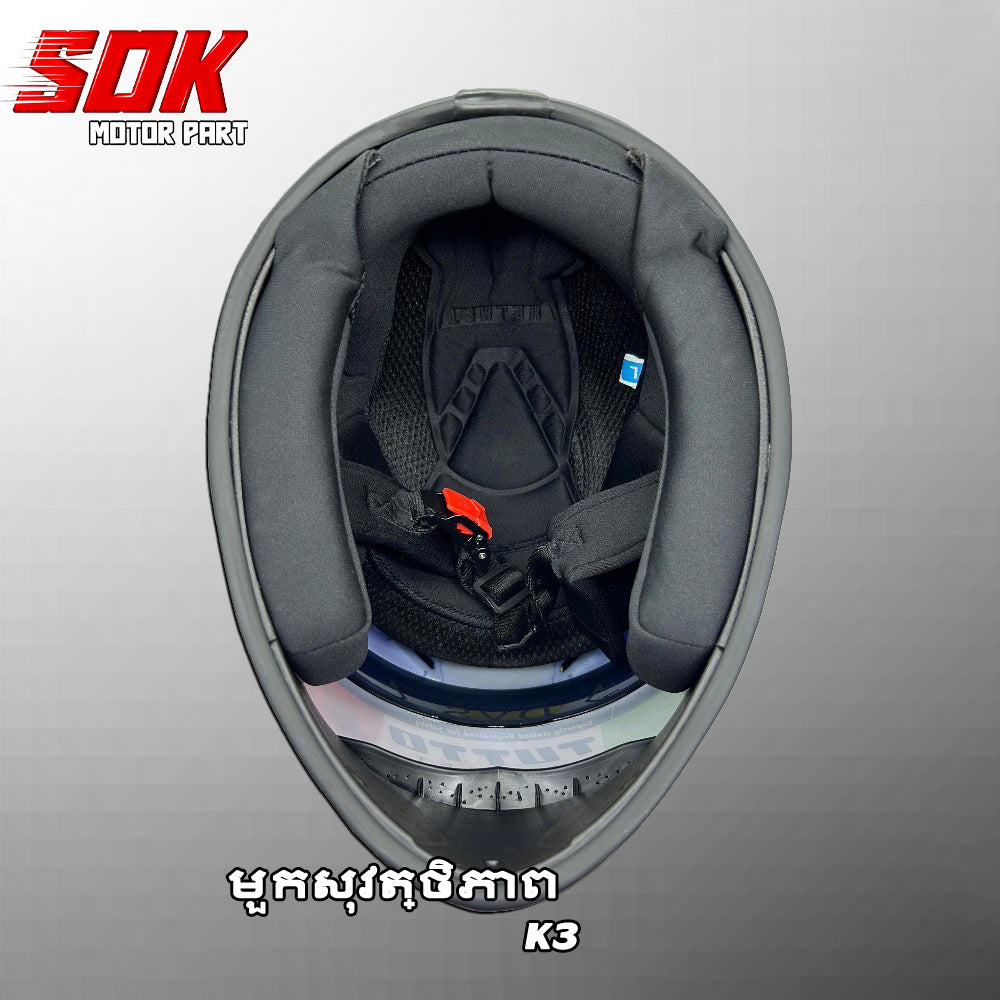 មួកសុវត្ថិភាព K3 Gun God